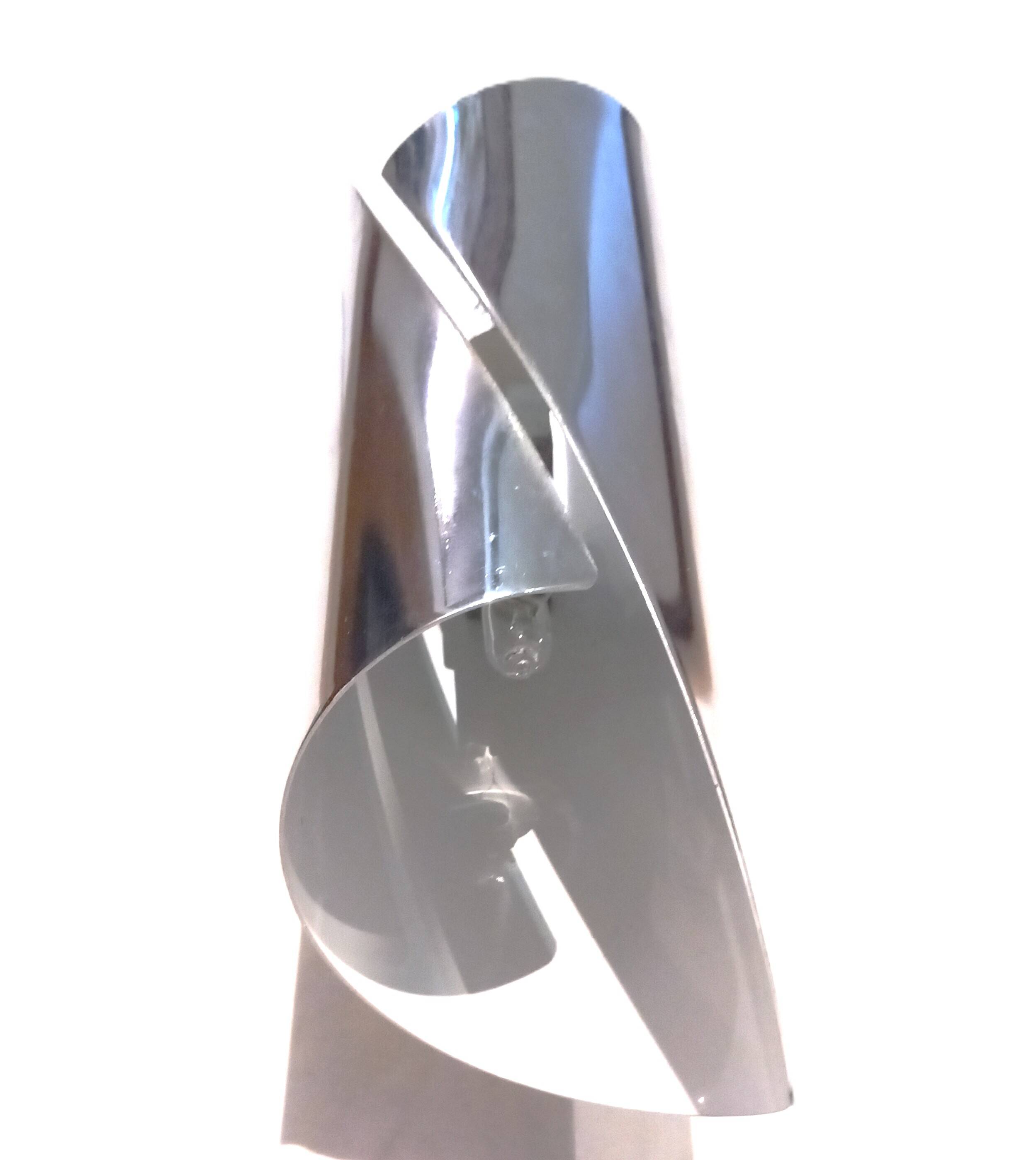 Metal cylinder wall light