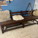 Vintage oak church pew 1940 /1950