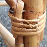 Rattan armchair