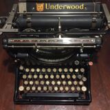 Old mark underwood typewriter