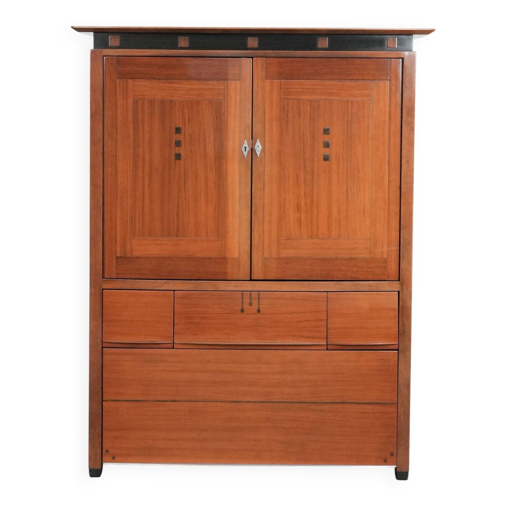 Art Deco design cabinet / audio / TV furniture with beautiful details