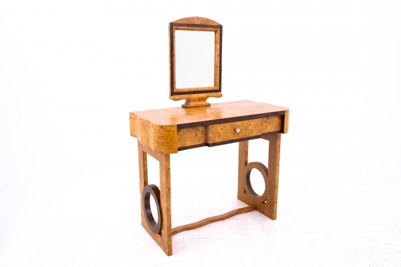 Interesting Art Deco dressing table, Poland, mid-20th century.