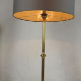 Table lamp with gilded bronze column