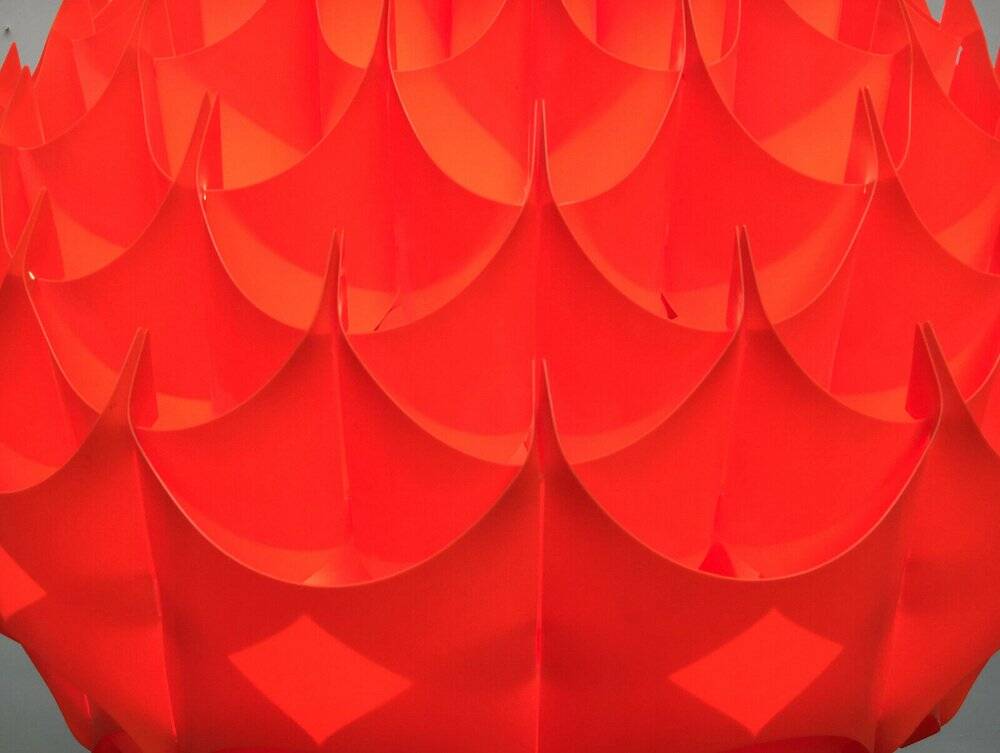Suspension Rhythmik mid-century by Milanda Havlova for Vest Leuchten, Austria, 1960s.