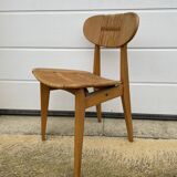 Series of 4 mulched chairs 1950 Roger landault publisher robert sentou