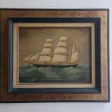 Marine, oil on canvas