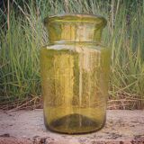 Vintage Biot glass vase