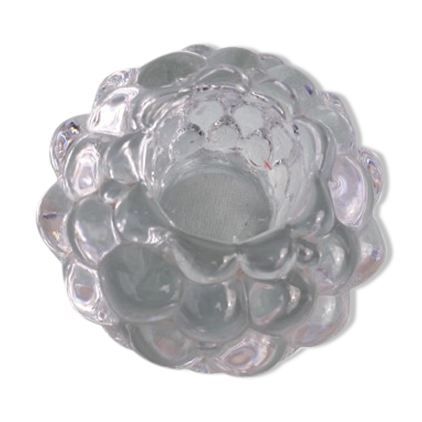 Crystal candle holder