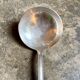 Silver-plated metal ladle, beaded decoration no. 2