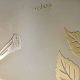 Art nouveau globe lamp signed Deveau