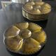 Gien earthenware oyster service