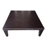 Table basse en cuir gainé Roche Bobois