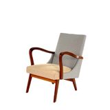 Vintage two tone armchair, 1950s