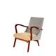 Vintage two tone armchair, 1950s
