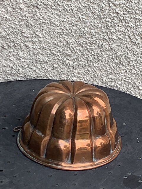 Copper kouglof cake mould