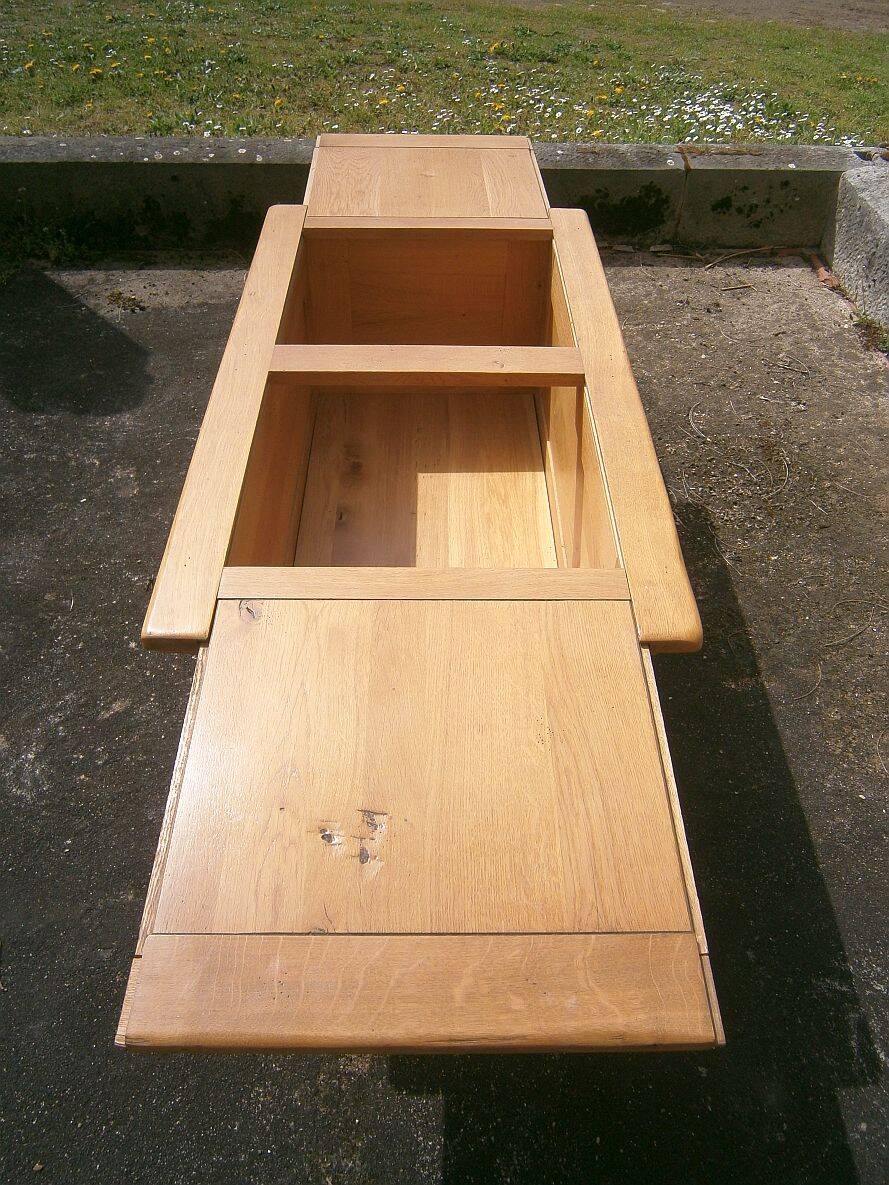 Coffre en chêne massif