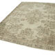 Handwoven antique anatolian beige carpet 205 cm x 286 cm