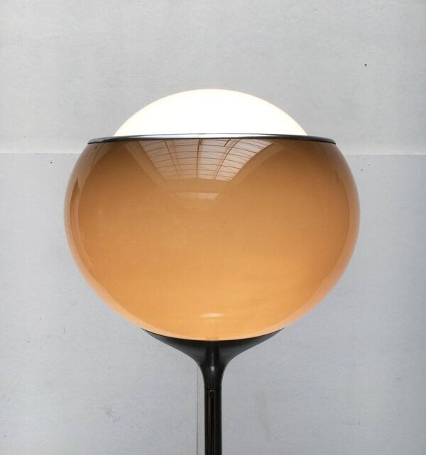 Lampadaire Flash Espace Années 60 Italien de Guzzini