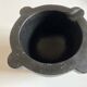 Marble mortar and 19th boxwood pestle