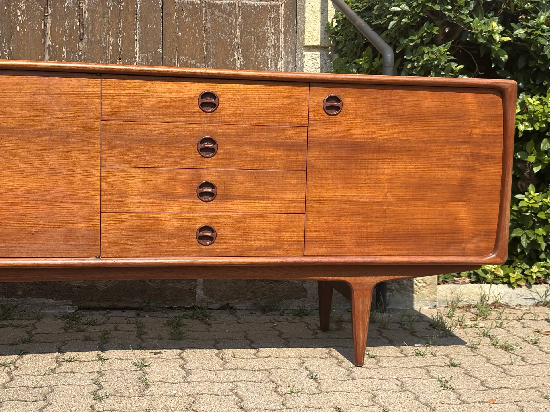Vintage Scandinavian teak enfilade – 1960s/70s