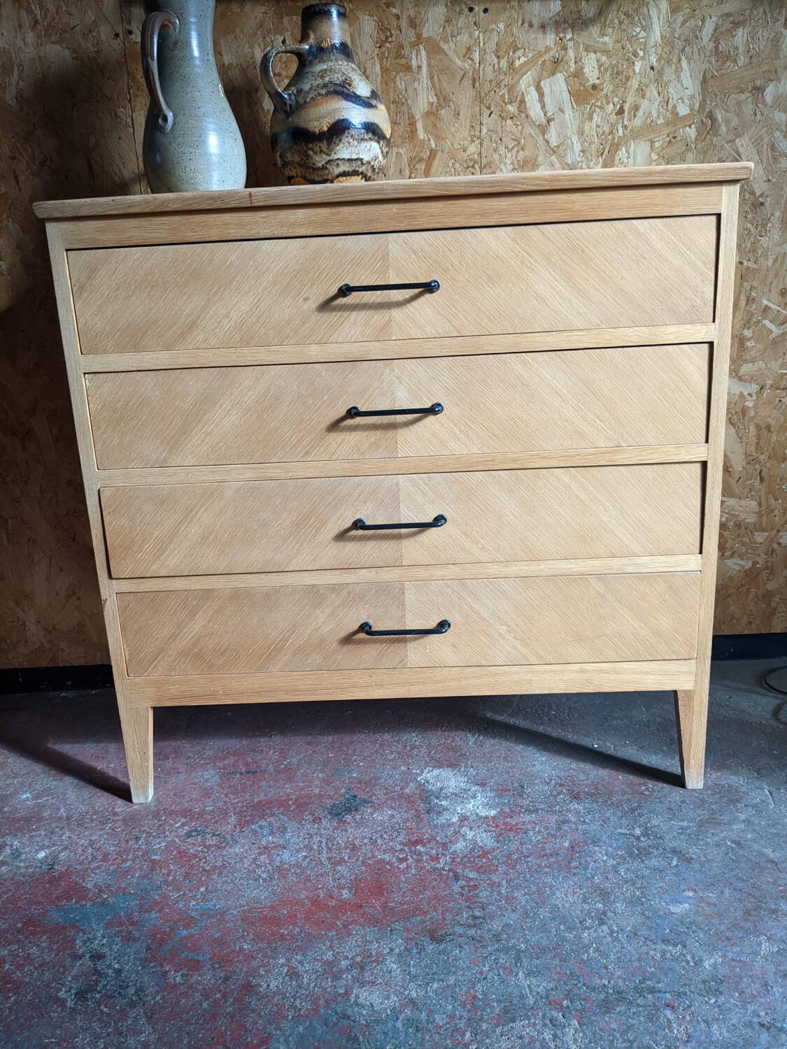 4-drawer chest of drawers, 1960