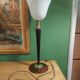 Lampe avec opaline Mazda
