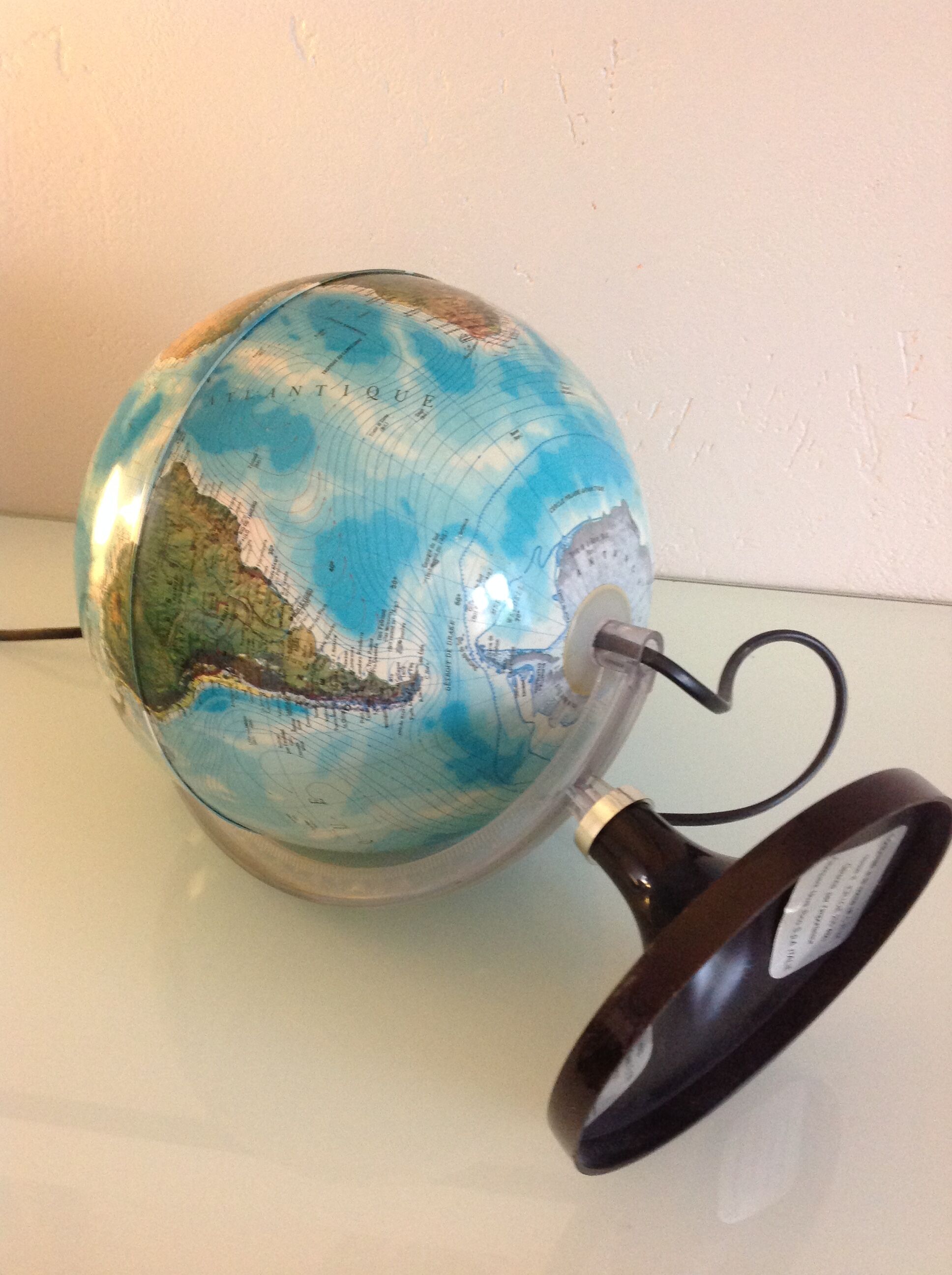 Light globe nova rico vintage 70s