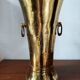 Vintage brass umbrella stand