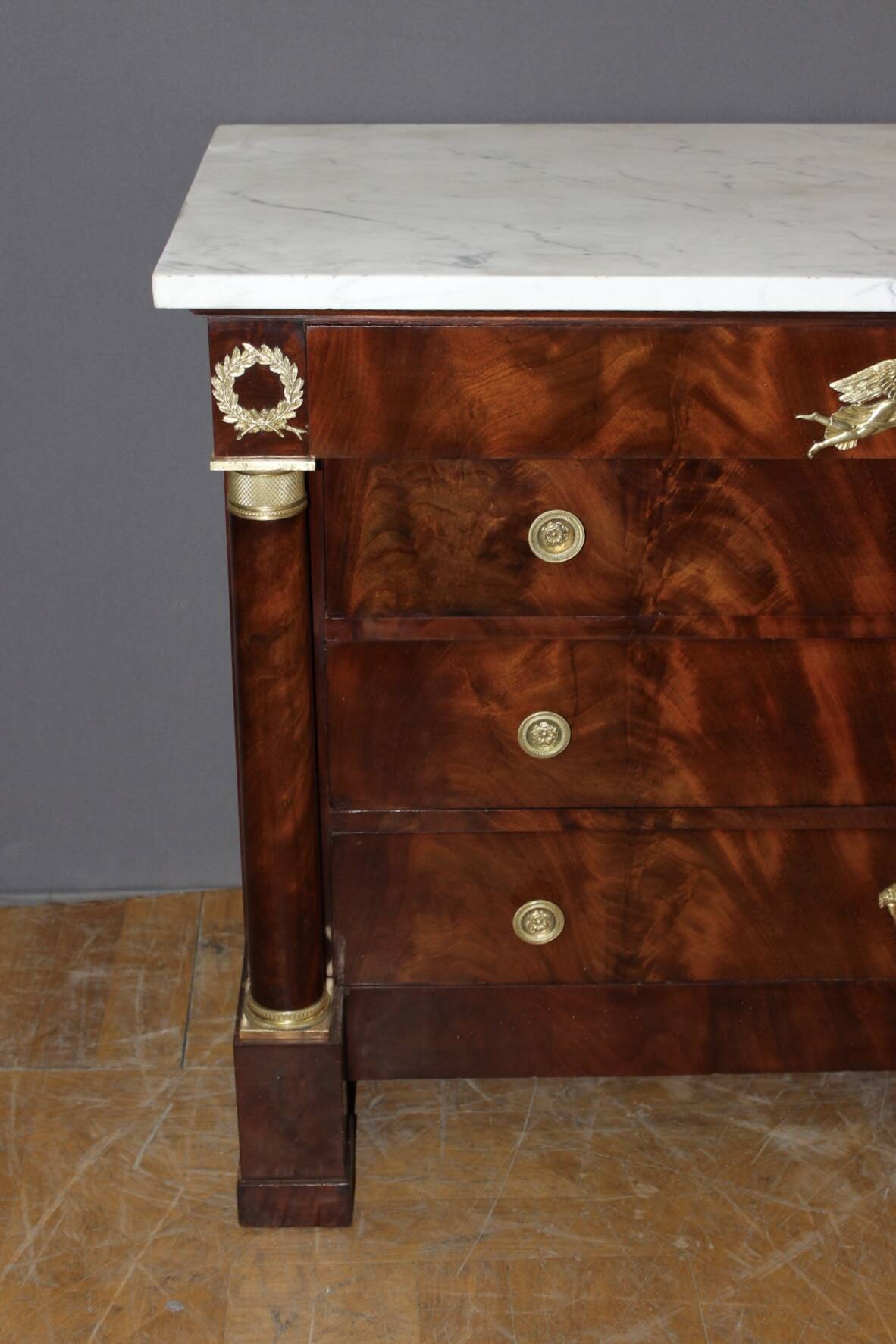 Commode Empire en acajou début XIX
