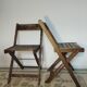 Chaises pliantes vintage