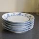 5 Asian porcelain plates