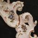 Grand miroir en céramique du XXe siècle