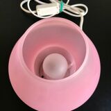 Paire de lampes champignon en verre