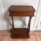 Nightstand with vintage drawer