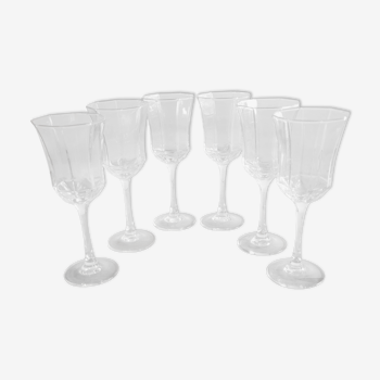 Service of 6 wine glasses Luminarc France