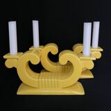 Pair of Saint Clement candlesticks