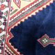 Handmade vintage Persian Afshar rug 198cm x 302cm, 1950s