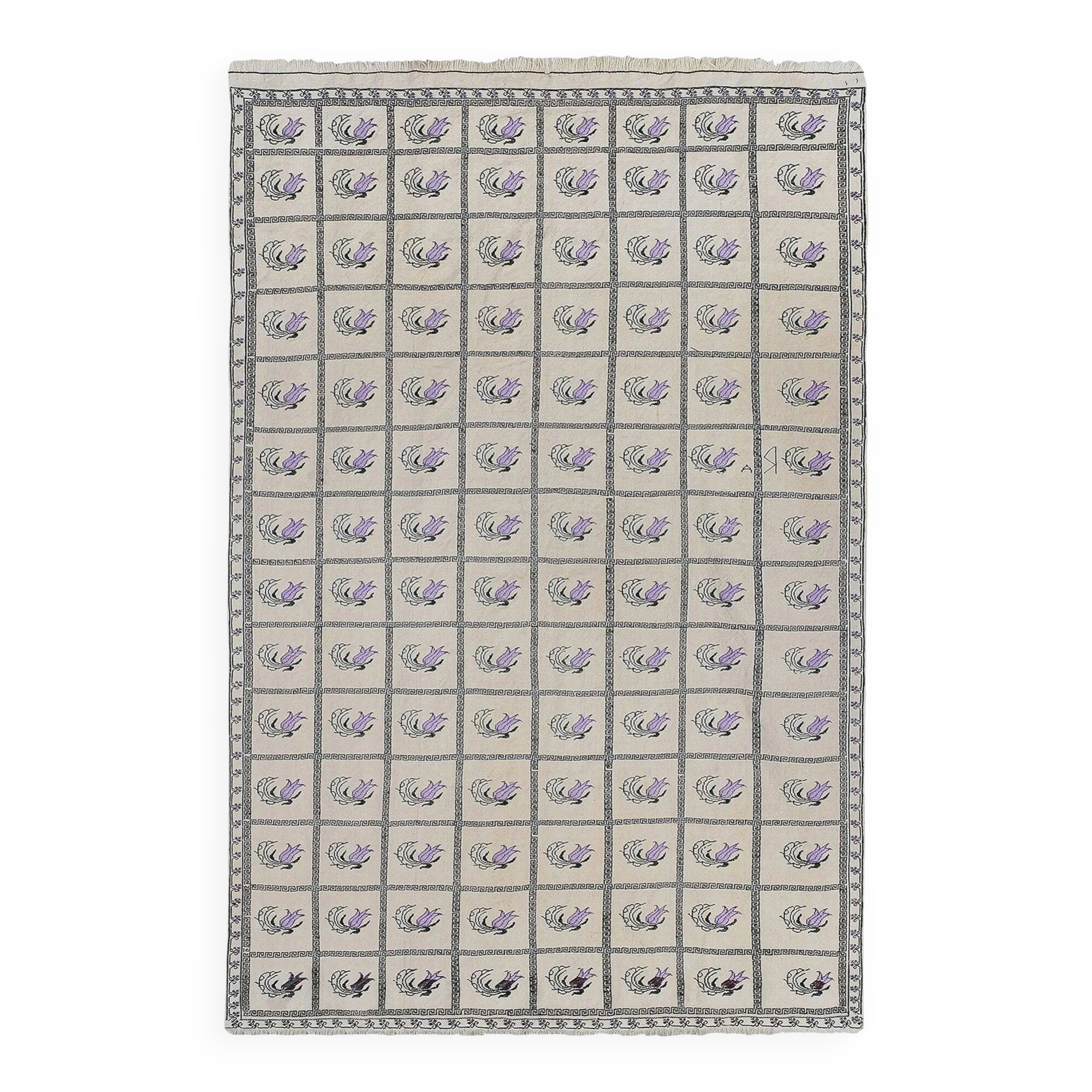 Kilim turc vintage tissé main 174x250 cm