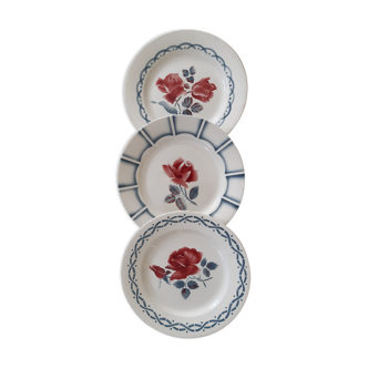 Digoin Sarreguemines plates
