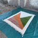Handwoven wool Berber rug size 1.5/2.5 m