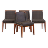 Set of 4 Art Deco dining chairs