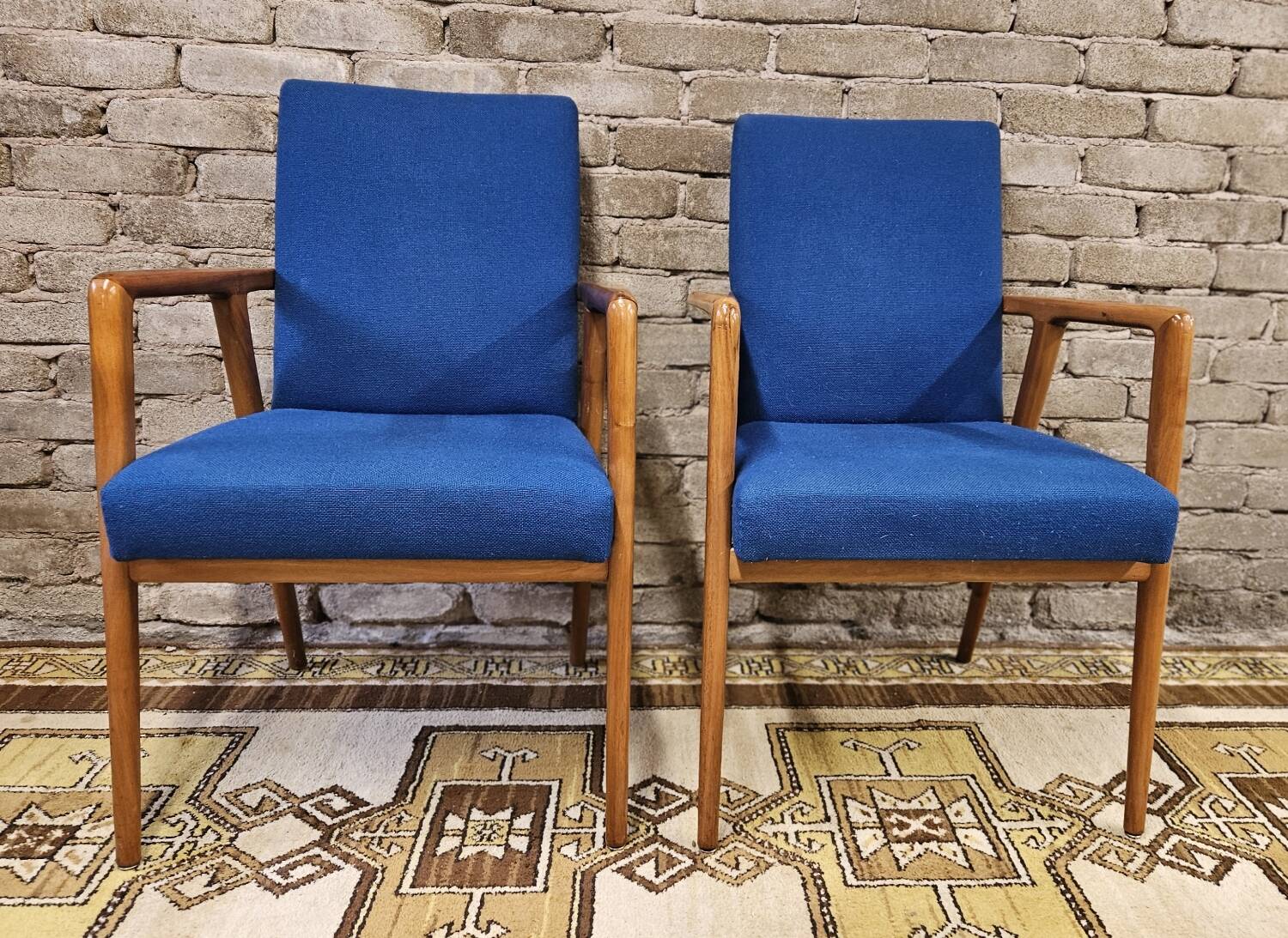 Paire de fauteuil Josef Hillerband pour Wilkhahn 1960