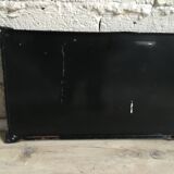 Enamelled old street sign