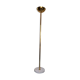 Lampadaire laiton et travertin 1970