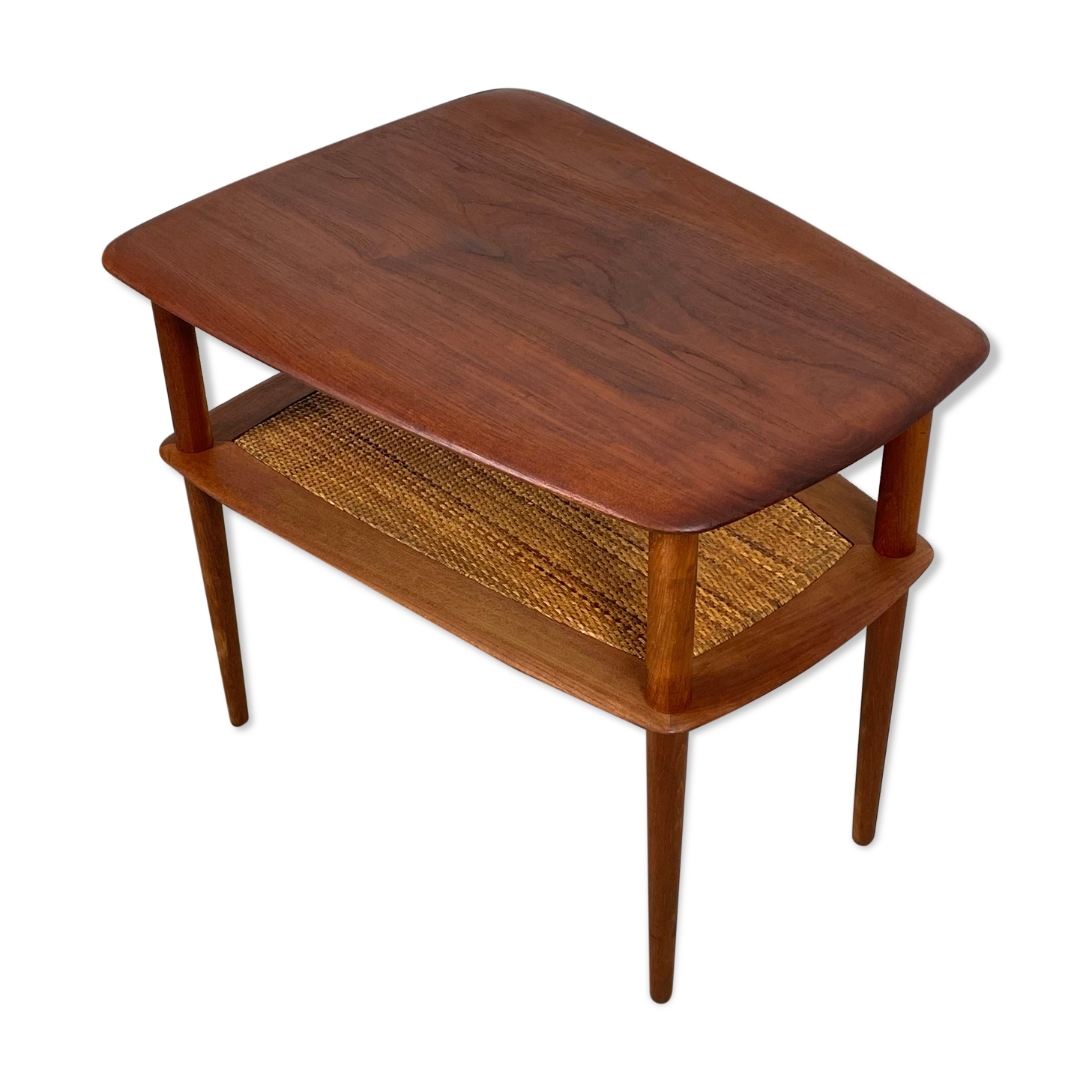 Danish teak coffee table by Peter Hvidt France & Son 60s