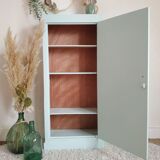 Old small green water cabinet