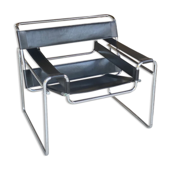 Armchair Wassily, by Marcel Breuer, Edition Fasem, Italy 1988
