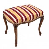 Stool seat, France, circa 1910.