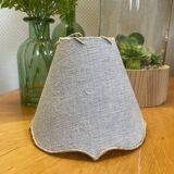 Lampshade flax festoons