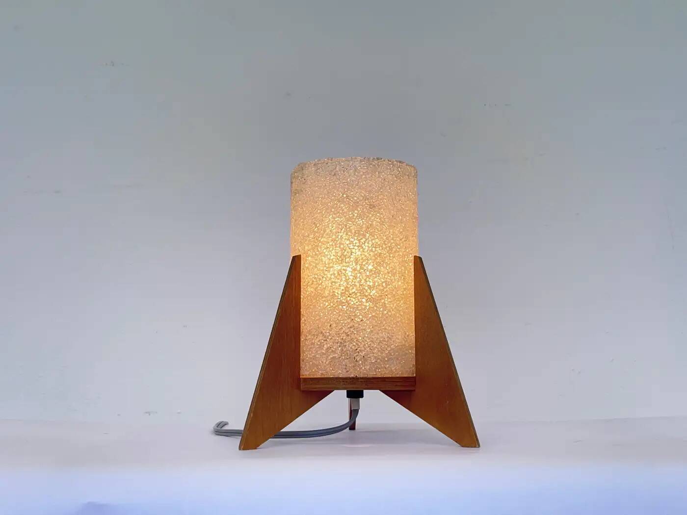 Space age table lamp rocket by Pokrok Zilina, 1970s